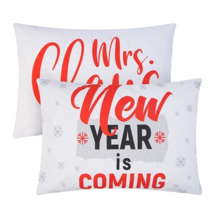 Set of pillowcases Ethel New Year 50x70 cm - 2 pcs, 100% cotton, calico