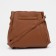 Bag's bag with a zipper, baby bag on a button, wallet, business card holder, brown color
