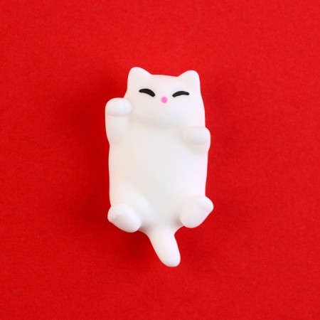 The Mashka Antistress "My Heart", a cat, 6 x 3.5 cm.-2