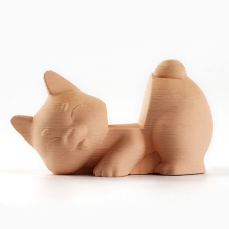 The stand for the phone "Corgi", orange, 6.5 x 5 cm.-4