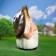 Garden figure "Mushroom old man Borovik" huge 64x46cm