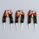 Decor for creativity "New Year's arch", in the set 3 pcs., Size 1 pc. - 9.5 × 4.5 × 1 cm