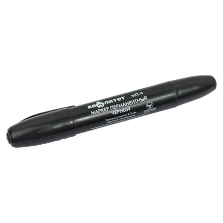 Marker KALITET MP-H, permanent, felt, black, 2-3 mm-2