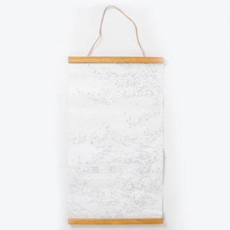 Picture on the numbers of the panel "Flowering Sakura", 30 x 50 cm-5