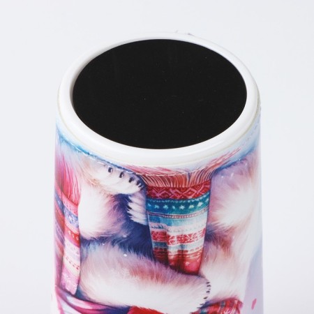 New Year. Thermost man in the leatherette "New Year's miracles", 450 ml-2