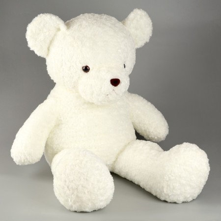 Soft toy "Bear, white color, 100 cm-1