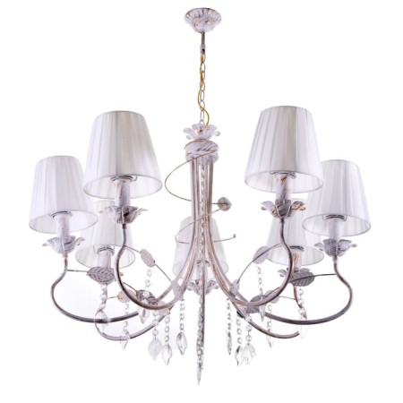 Chase "Melania" 7x40W E14 White-zoloto 78x78x86 cm Bayerlux-1