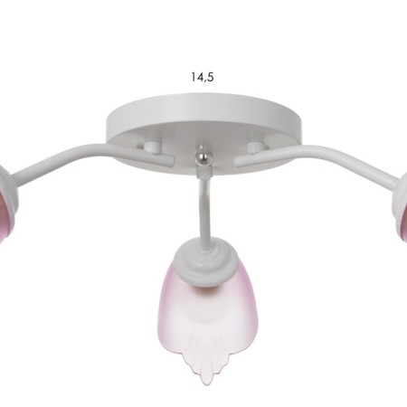 Six 3x15W E27 White-pink 50x50x15cm Bayerlux-5