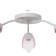 Six 3x15W E27 White-pink 50x50x15cm Bayerlux