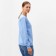 Female sweatshirt, blue color, size 44