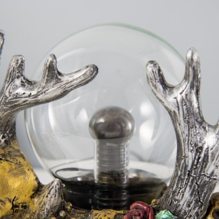 Plasma ball "Deer" gray 20x12x23 cm Risalux-8
