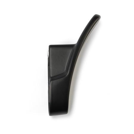 Furniture hook Cappio Plate, one -rod, black color-3