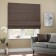 Roman curtain "Wander", size 160x175 cm, brown color