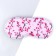 Mask for sleep "Sakura", 19.3 x 9.5 cm, pink color