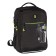 School backpack, 39 x 26 x 19 cm, Grizzly, ergonomic back, laptop department, black