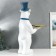 Souvenir Polystone stand "White bear in the cylinder and tie" D = 26 cm 70x37x40 cm