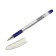 Ballic handle, 1.0 mm, blue rod, transparent body, with a rubber holder