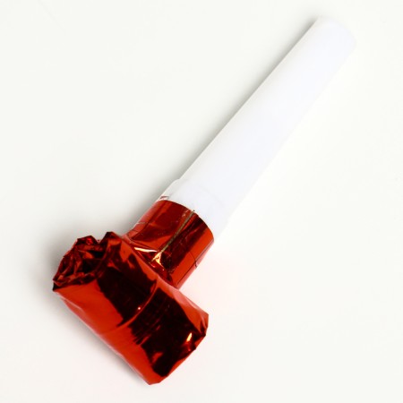 Carnival tongue "Holiday", set of 6 pcs., Red color