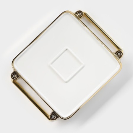 Ceramic dish for feed, 18.8 × 23 × 4.6 cm-6