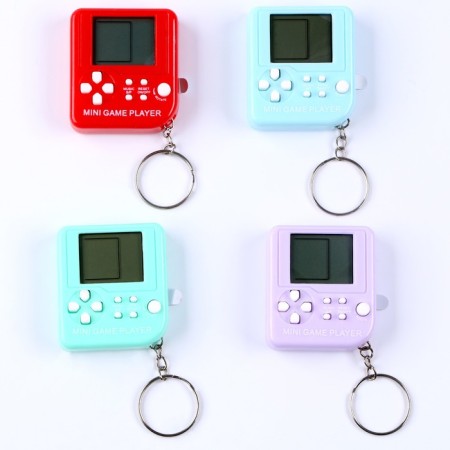 Электронная игра на брелоке, цвета МИКС-4
