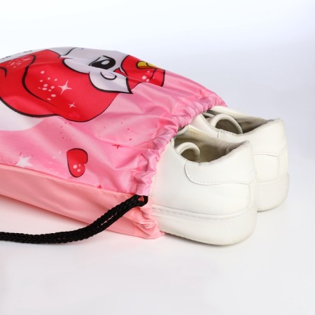 Back for shoes on the lace, pink color-3