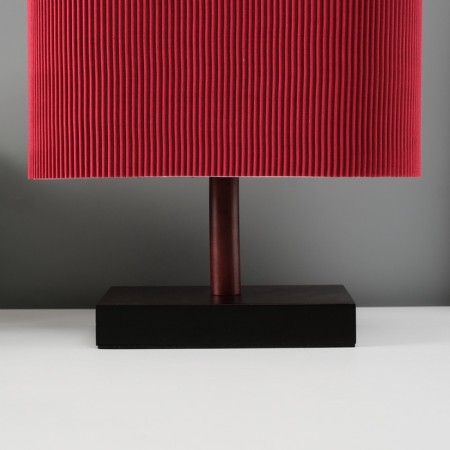 TEPLIC LOOK "Consul" 1x40W E27 wenge/burgundy 25x13x29cm-2