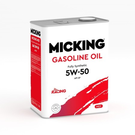 Motor oil Micking Gasoline Oil MG1, 5W-50 SP, synthetic, 4 liters