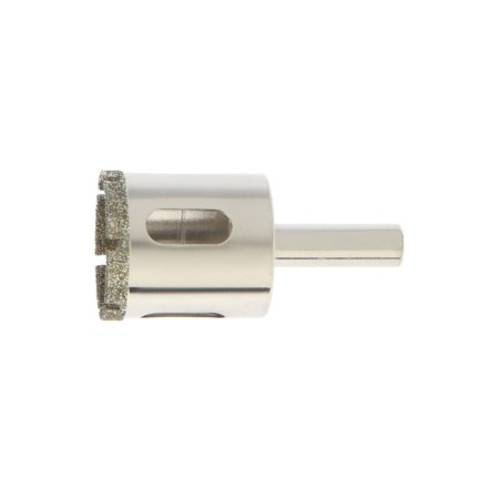 Diamond drill on glass and ceramics of the tundra, trihedral shank, 32 x 65 mm-1