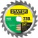 Disk STAYER 3680-230-32-24_z01, on wood, fast cut, 24t, 230 x 32/30 mm