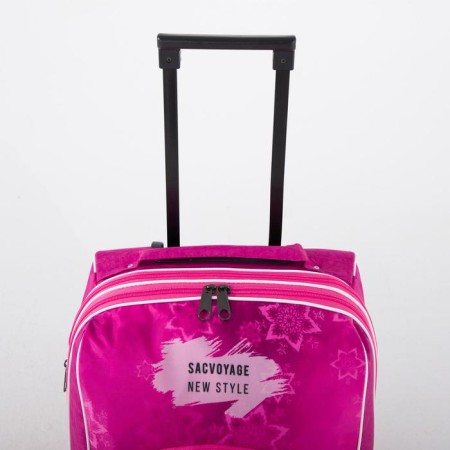 Baby suitcase 34 l (XS), Sacvoyage, lightning department, pink color-4
