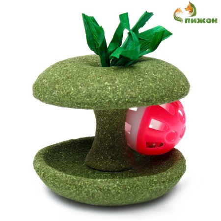 A toy for cats from pressed cat mint "Nevalyashka"