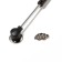 GAZLIFT 80N CAPPIO, closer, silent opening/closing, black, 2 pcs.