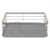 Smart Solutions Granli, 43x30.5x14 cm, gray color gray