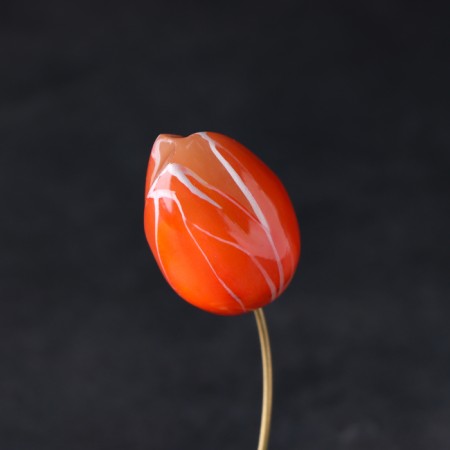 Souvenir "Flower Tulip", medium, selenite-2