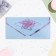 Money envelope "Universal" space flower, embossing, 19.5 x 9 cm