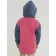 Sweatshirt for girls, height 110 cm, coral color