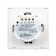 Sibling Powerlite-WS3W switch, wireless, sensory, 3 keys, white color