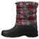 Combined boots with a latch, artificial fur, size 40, color mix