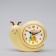 Clock - alarm clock "Snail" with backlight, discrete move, D -8 cm, 15 x 12 cm, aa