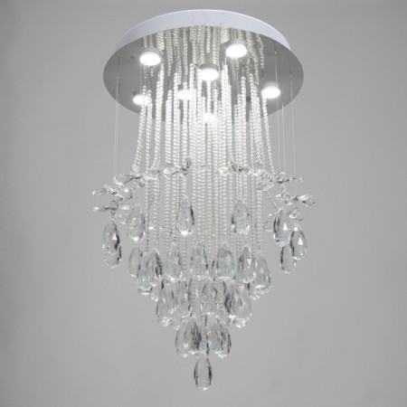 Lamp Cascade "Aletta" 7xled chrome 50x50x86cm Bayerlux-1
