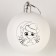 New Year's Christmas tree decoration for painting "Dragon", D = 5.5 cm