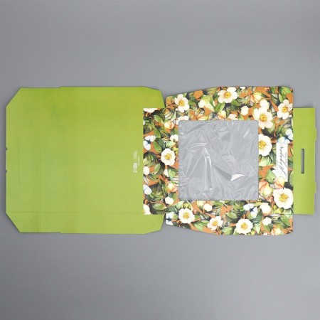 Confectionery packaging, boxing box "Jasmine", 20 x 20 x 4 cm-3