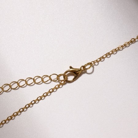 Owl of Owl Open -Wrike, white color in gold, 45 cm-2
