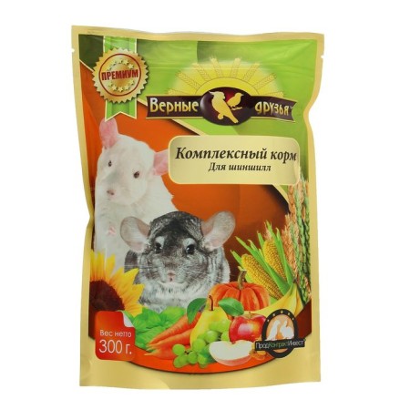 Feed "True Friends" for chinchillas, 300 g