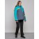 Ski jacket female winter, size 58, blue color