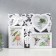 Photo frame Plastic in 3 photos 10x15, 13x13 cm "Grapes" white 26x33 cm