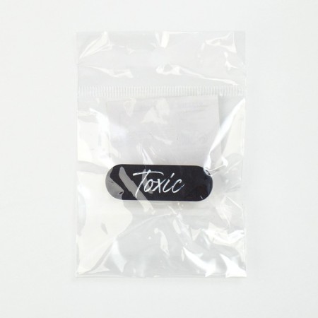 Заколка для волос Toxic, 4.5 х 1.5 см-5