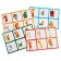 Plastic lotto "Guess who is this? Find half "