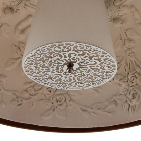 Lumber "stucco molding" 1HE27 40W coffee 38x38x23-173 cm-5