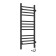 Room electrician Laris lavender ChKCh, 300x900 mm, 12 crossbars, left, black